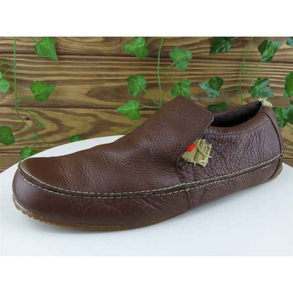 Florsheim Sz 11 Loafer Brown Leather Men Slip‎ On 18476-02 Medium (D, M) - Picture 1 of 11